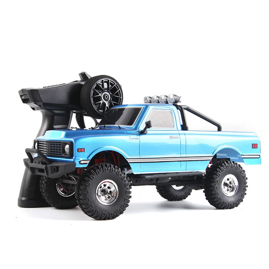D1RC 1/18 Scale 4WD Mini RC Rock Crawler Pickup Truck RTR-helloworld7