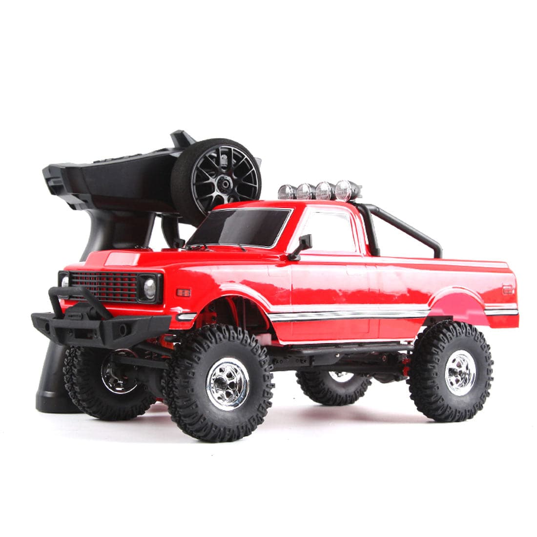 D1RC 1/18 Scale 4WD Mini RC Rock Crawler Pickup Truck RTR-helloworld7