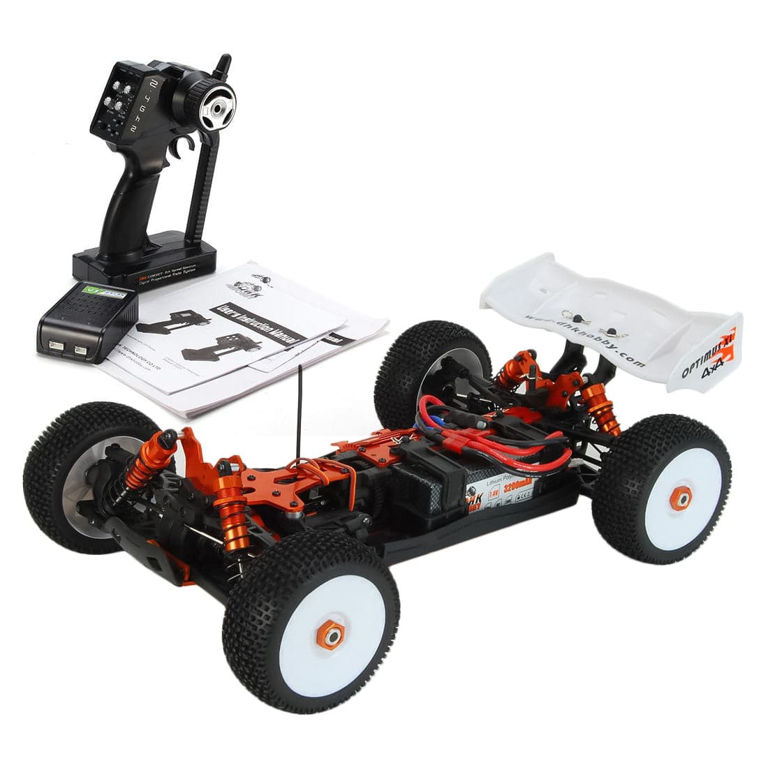 DHK 8381 Optimus XL 1/8 Scale 4WD Brushless Electric RC Racing Buggy with 100A Hobbywing ESC-helloworld7