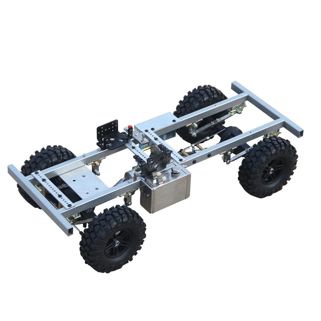 DIY 1/10 Scale Metal RC Car Chassis Kit for Toyan FS-L200 4-Stroke Engine