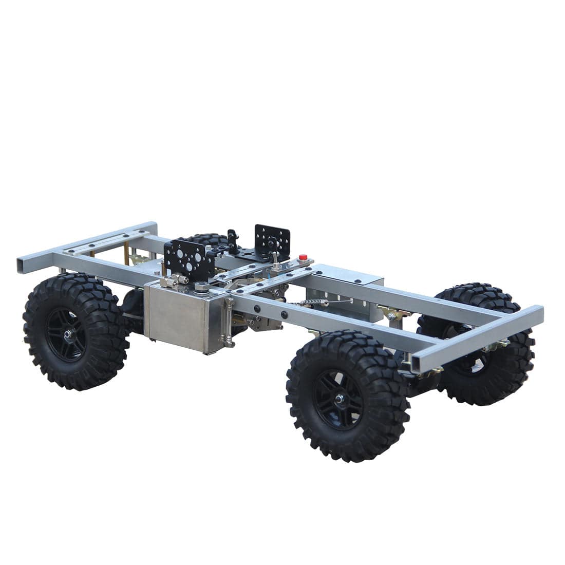 DIY 1/10 Scale Metal RC Car Chassis Kit for Toyan FS-L200 4-Stroke Engine