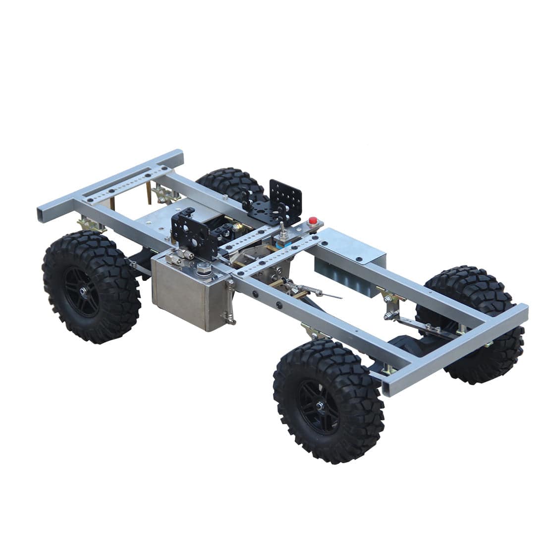 DIY 1/10 Scale Metal RC Car Chassis Kit for Toyan FS-L200 4-Stroke Engine