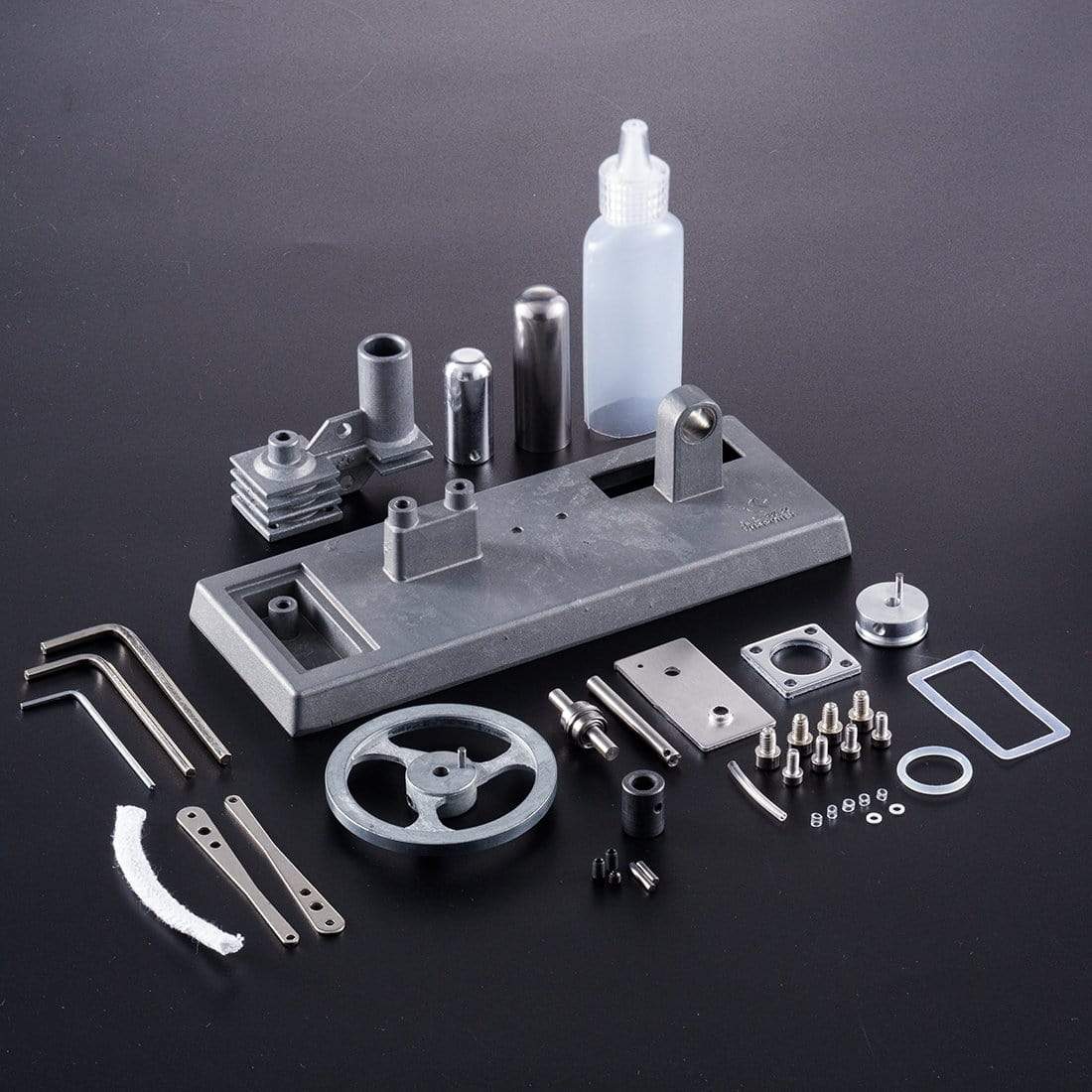 DIY Assembly Stirling Engine Kit Metal Generator Model Physics Experiment Toy