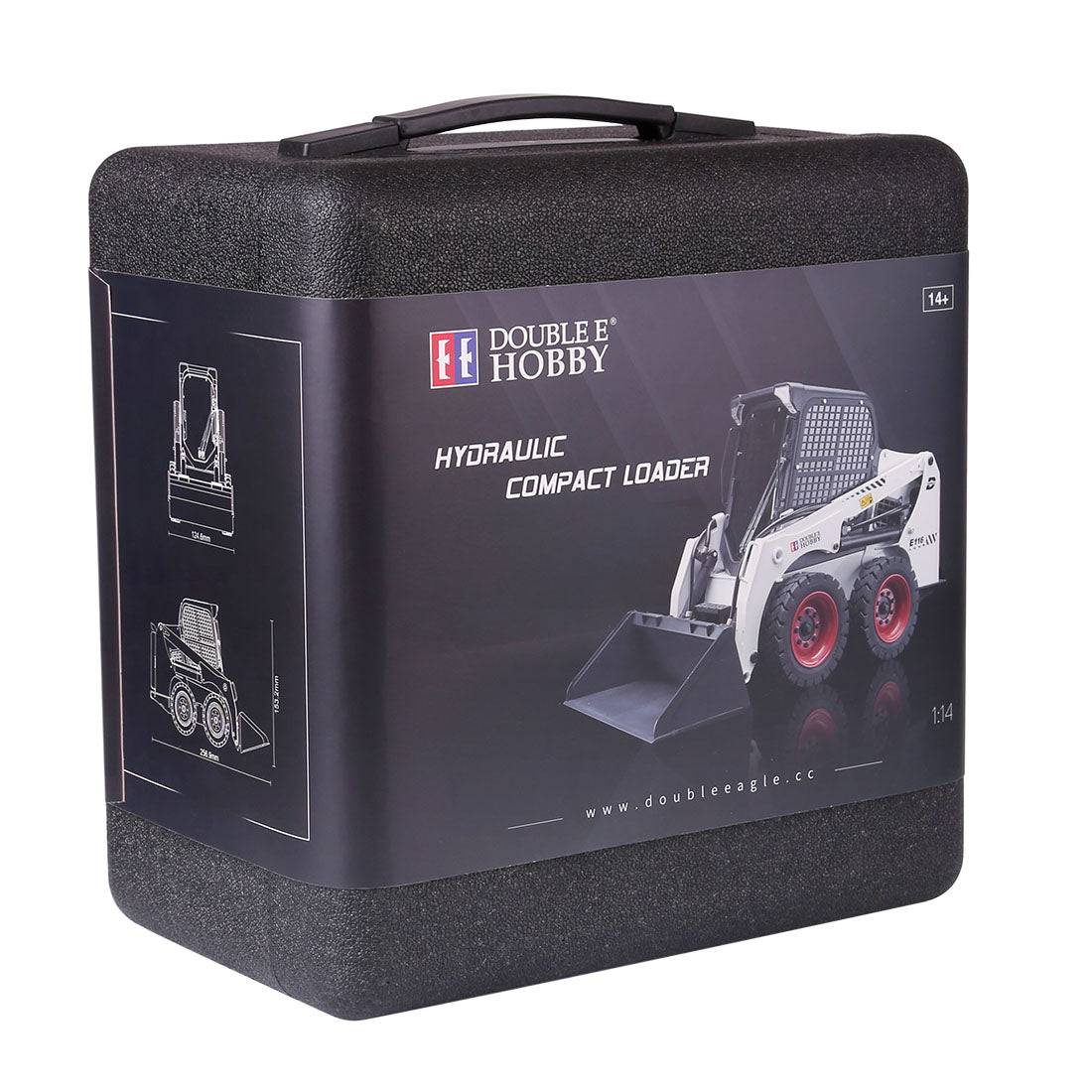Double E E116-003 1/14 Scale RC Hydraulic Loader RTR Metal Construction Vehicle with Alloy Bucket-helloworld7
