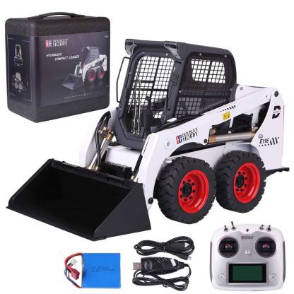 Double E E116-003 1/14 Scale RC Hydraulic Loader RTR Metal Construction Vehicle with Alloy Bucket-helloworld7