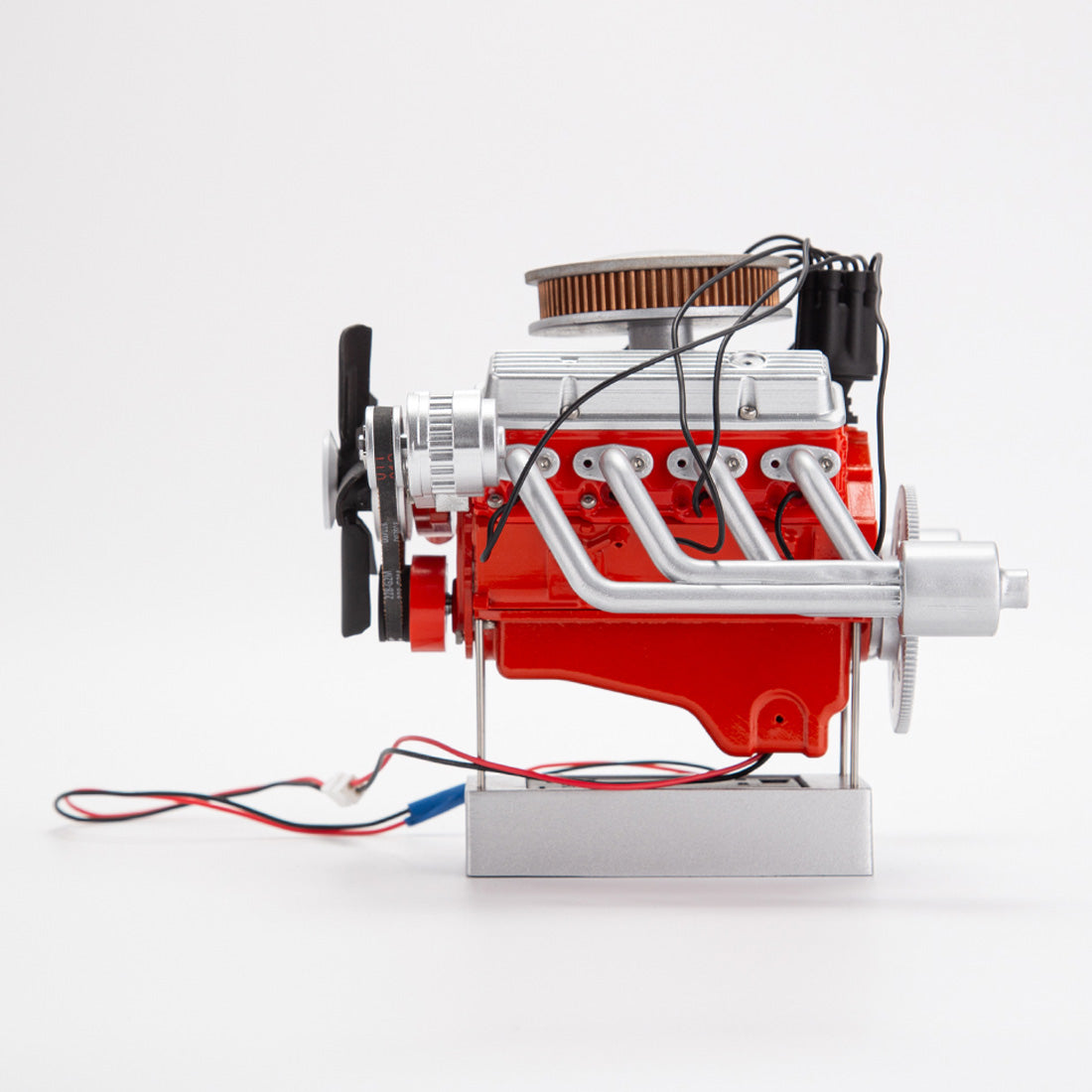 ENJOMOR 1/6 Scale Big Block V8 Engine Model Kit - 3D Printed DIY Electric Assembly Gift
