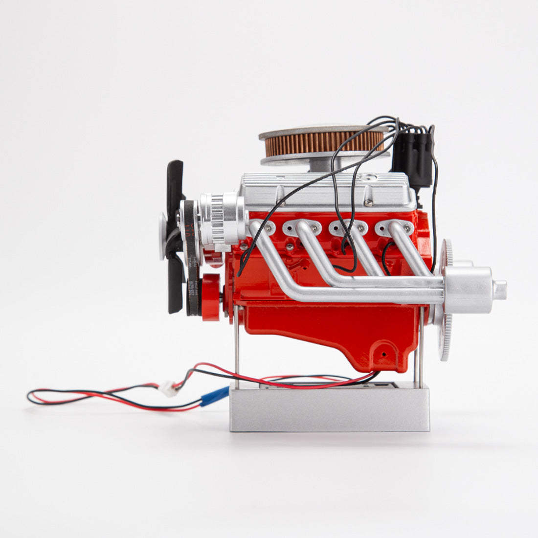 ENJOMOR 1/6 Scale Big Block V8 Engine Model Kit - 3D Printed DIY Electric Assembly Gift
