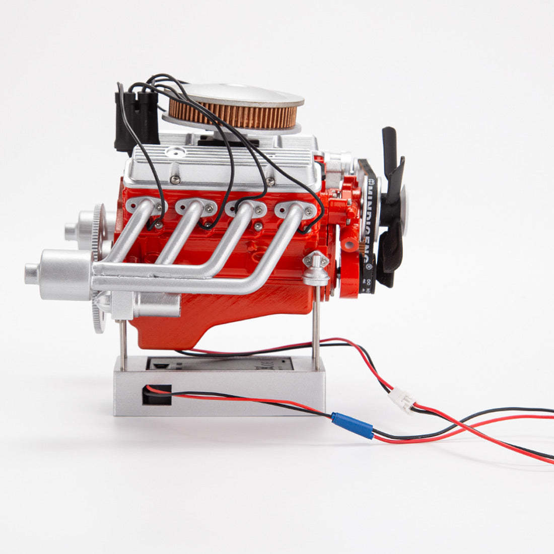 ENJOMOR 1/6 Scale Big Block V8 Engine Model Kit - 3D Printed DIY Electric Assembly Gift