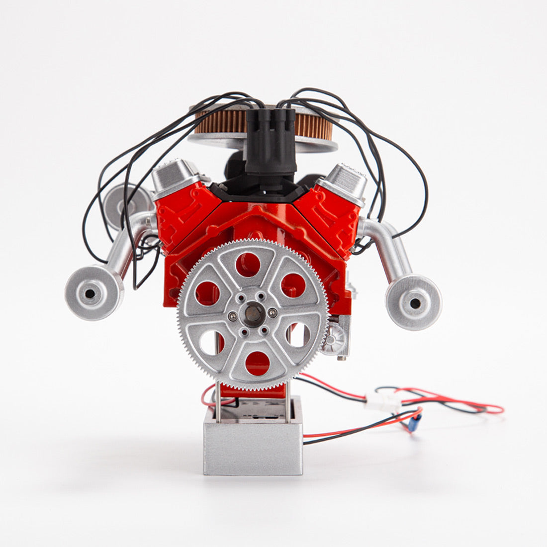 ENJOMOR 1/6 Scale Big Block V8 Engine Model Kit - 3D Printed DIY Electric Assembly Gift