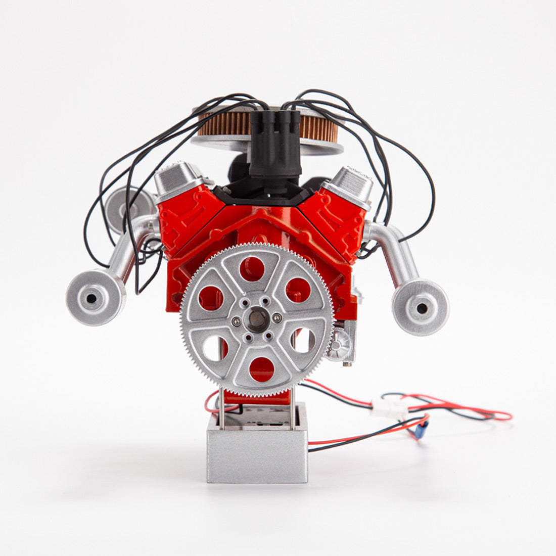 ENJOMOR 1/6 Scale Big Block V8 Engine Model Kit - 3D Printed DIY Electric Assembly Gift