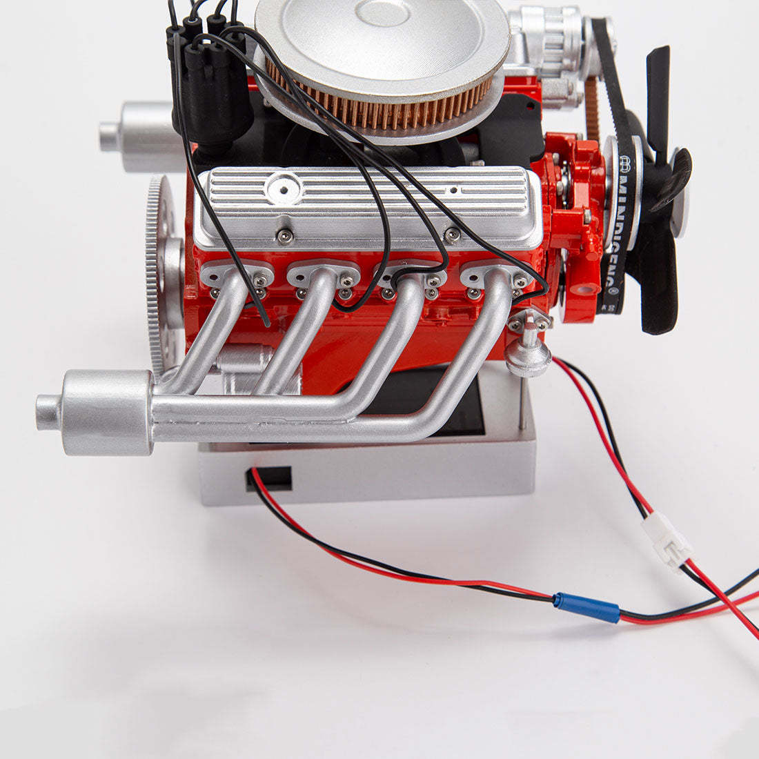 ENJOMOR 1/6 Scale Big Block V8 Engine Model Kit - 3D Printed DIY Electric Assembly Gift