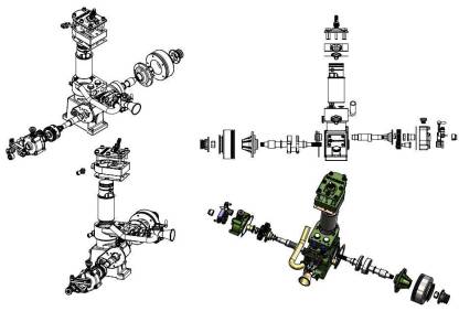 ENJOMOR 10cc Whippet Flathead Water Cooled Gas Engine Model ETW Tribute
