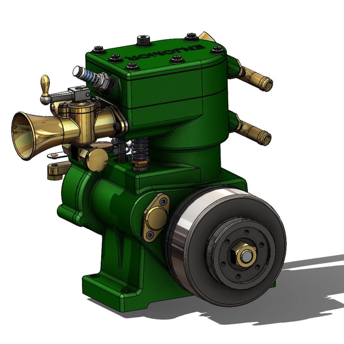 ENJOMOR 10cc Whippet Flathead Water Cooled Gas Engine Model ETW Tribute