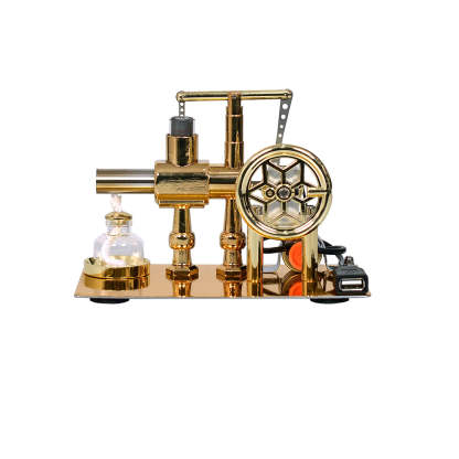 ENJOMOR Hot Air Balance Single Cylinder Stirling Engine Generator Model Science Gift