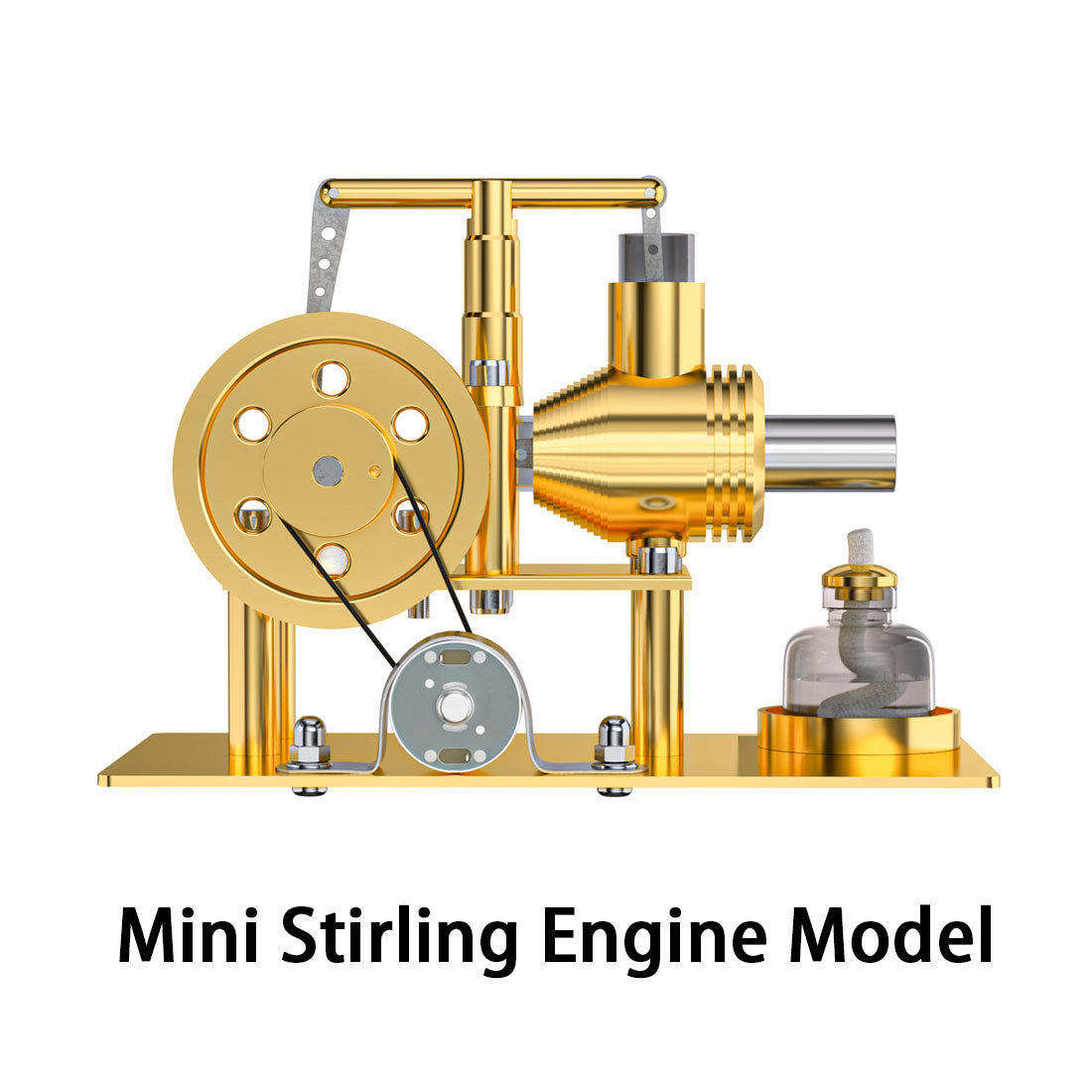 ENJOMOR DIY Golden Balance Stirling Engine Generator Assembly Kit Science Education Model