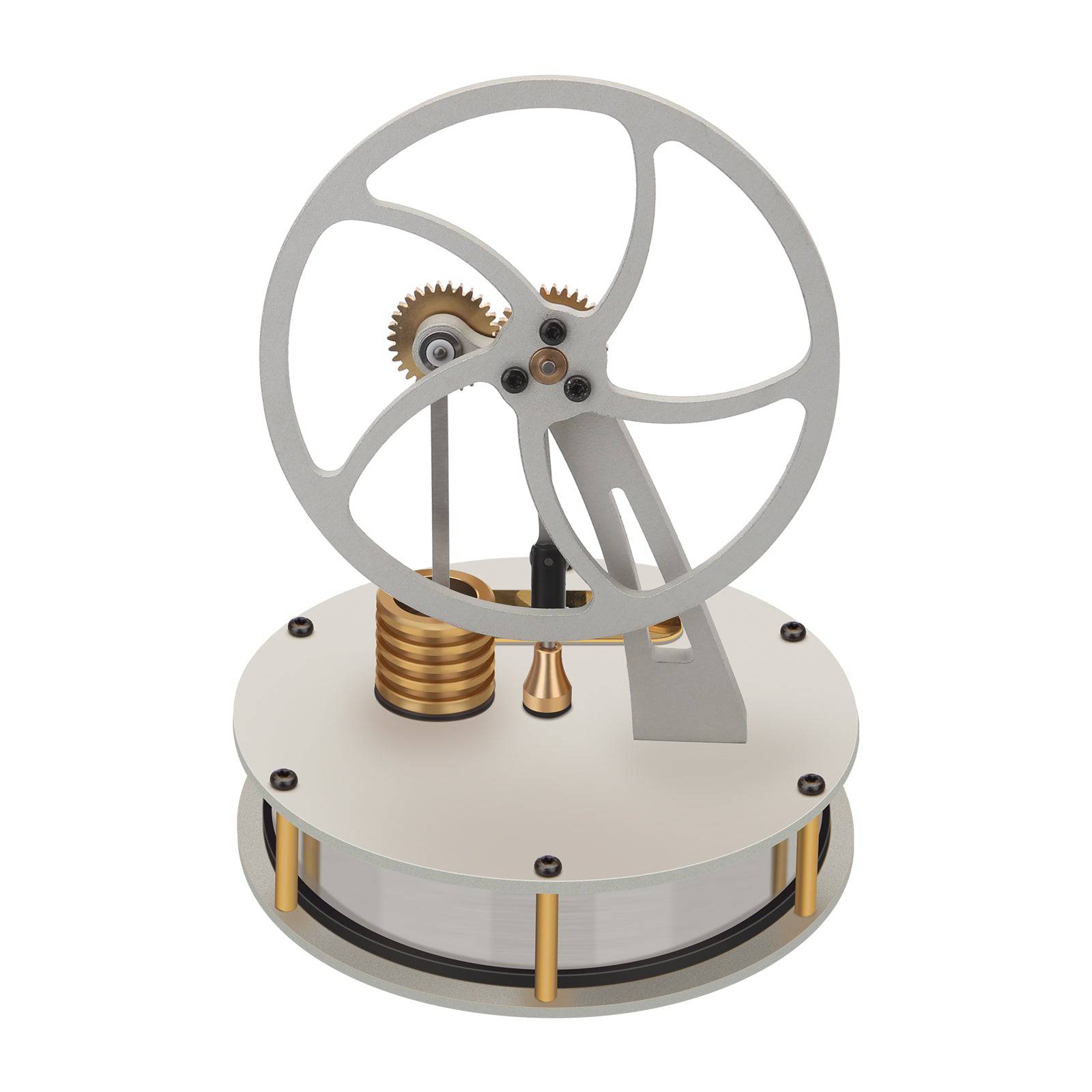ENJOMOR Gamma Low Temperature Stirling Engine Coffee Powered Heat Motor Physics Toy-helloworld7