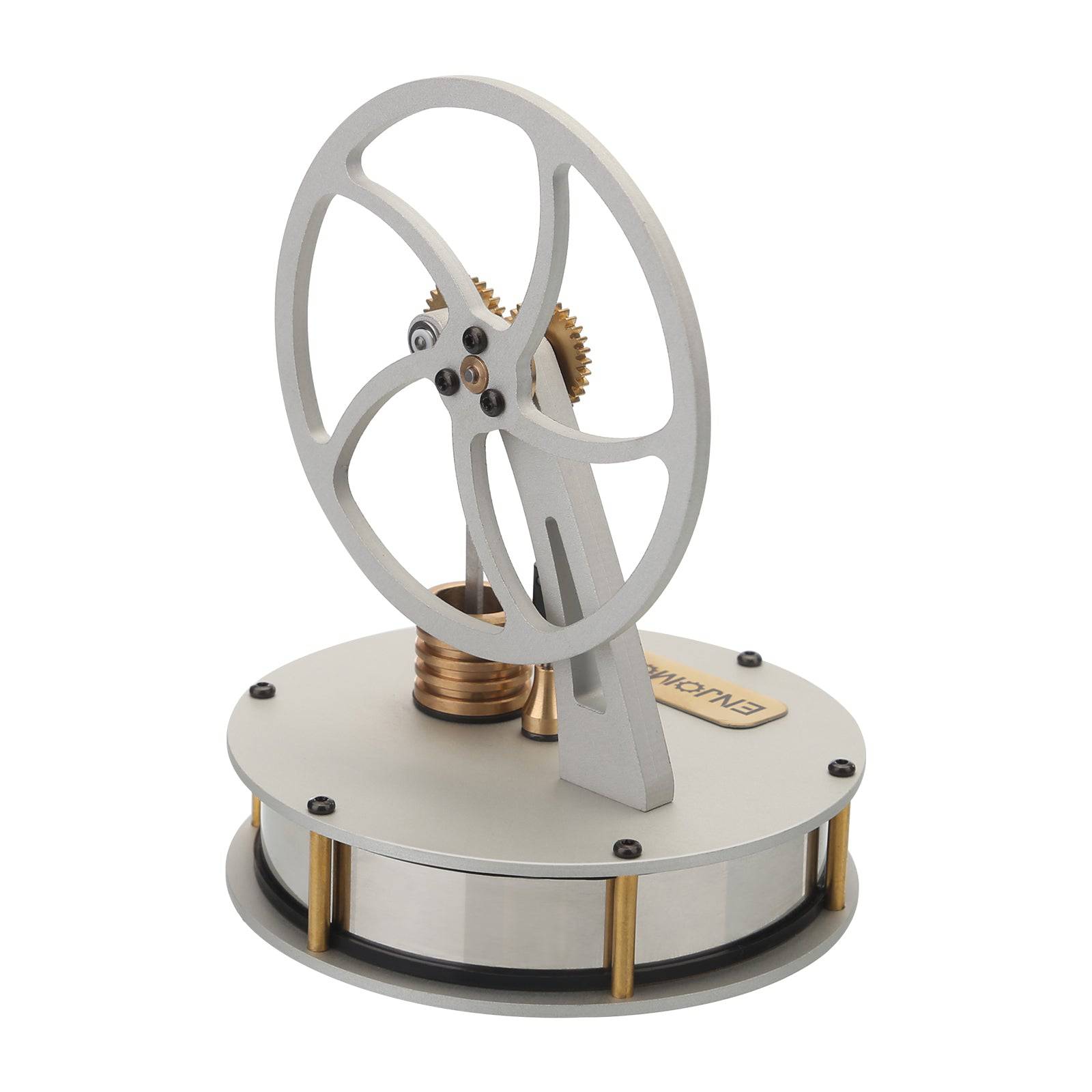 ENJOMOR Gamma Low Temperature Stirling Engine Coffee Powered Heat Motor Physics Toy-helloworld7