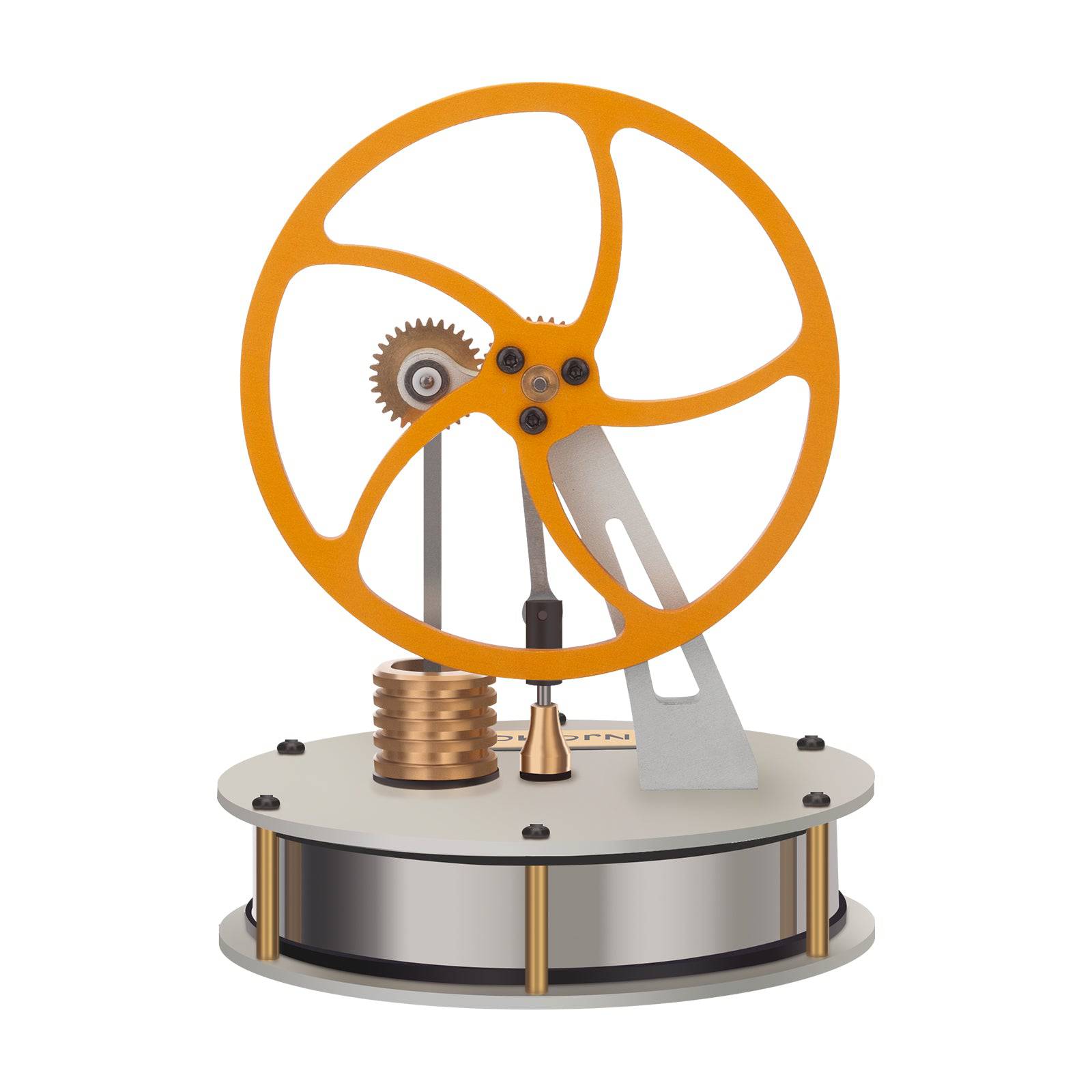 ENJOMOR Gamma Low Temperature Stirling Engine Coffee Powered Heat Motor Physics Toy-helloworld7