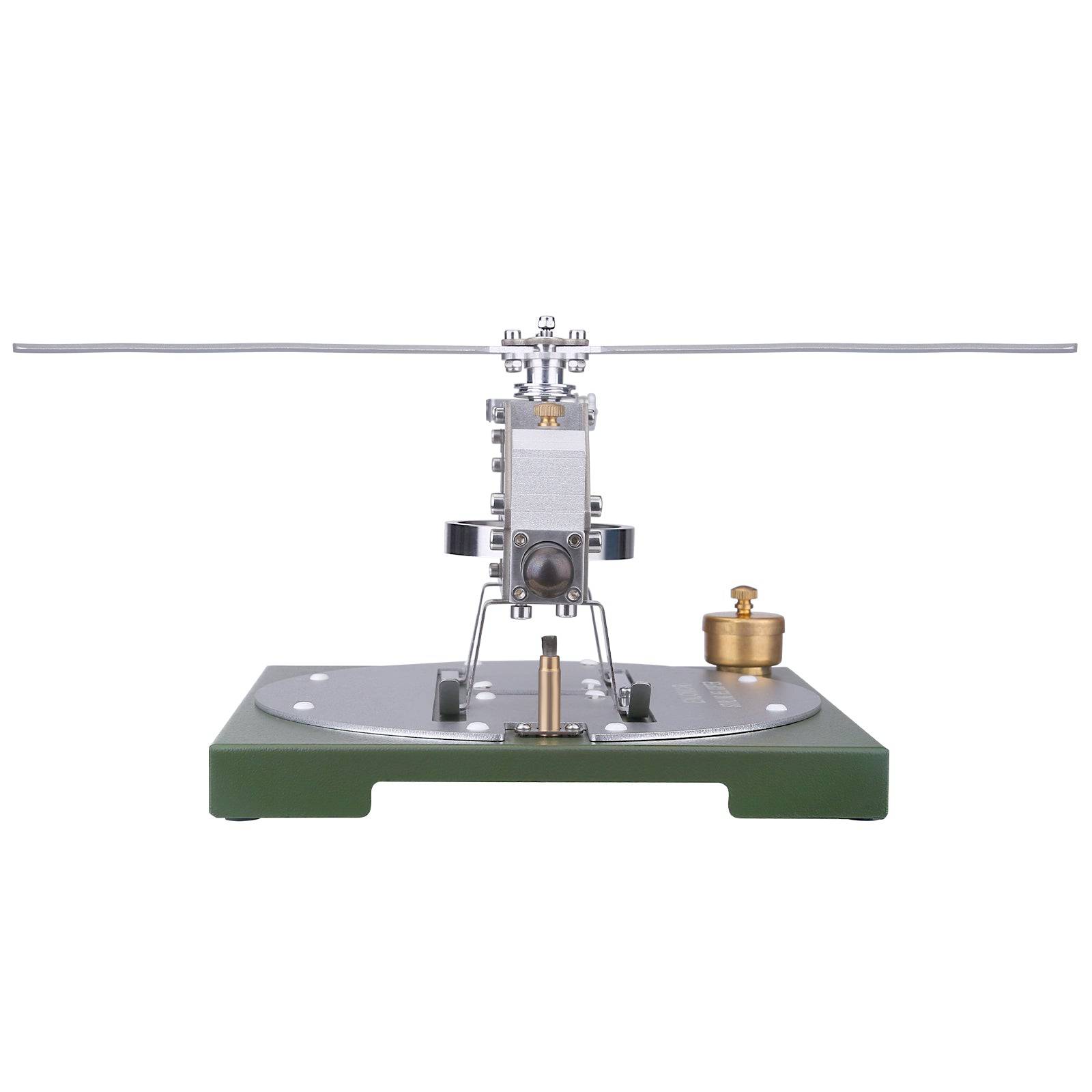ENJOMOR Gamma Stirling Engine Helicopter DIY Model Kit Metal Physics STEM Toy