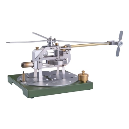 ENJOMOR Gamma Stirling Engine Helicopter DIY Model Kit Metal Physics STEM Toy