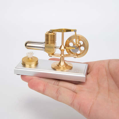 ENJOMOR J02 World's Smallest Mini Stirling Engine Model Ready-to-Run Science Gift-helloworld7