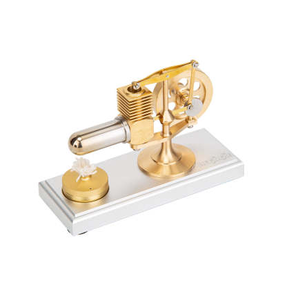 ENJOMOR J02 World's Smallest Mini Stirling Engine Model Ready-to-Run Science Gift-helloworld7
