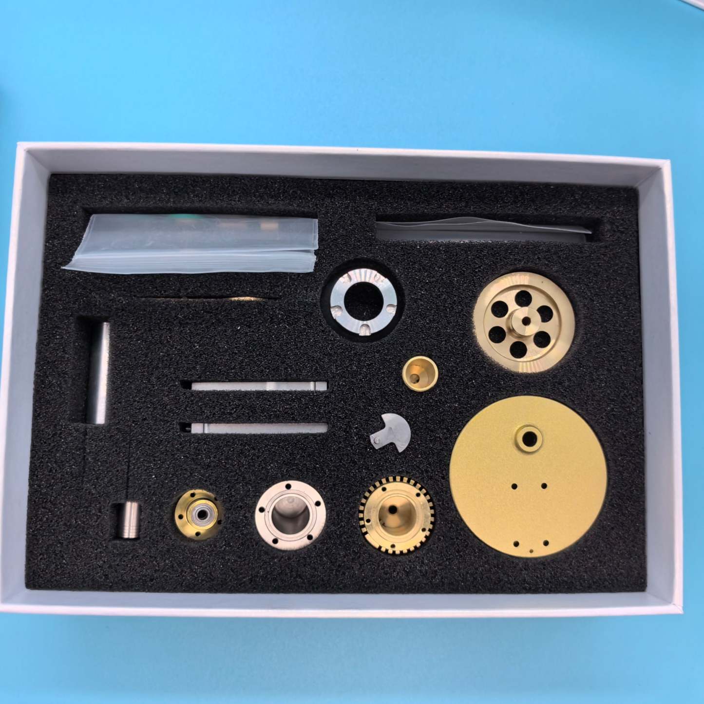 ENJOMOR J02 World's Smallest Mini Stirling Engine Model Ready-to-Run Science Gift-helloworld7