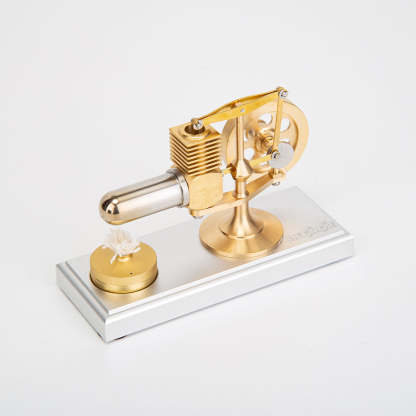 ENJOMOR J02 World's Smallest Mini Stirling Engine Model Ready-to-Run Science Gift-helloworld7