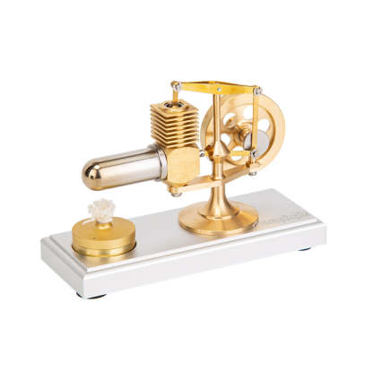 ENJOMOR J02 World's Smallest Mini Stirling Engine Model Ready-to-Run Science Gift-helloworld7