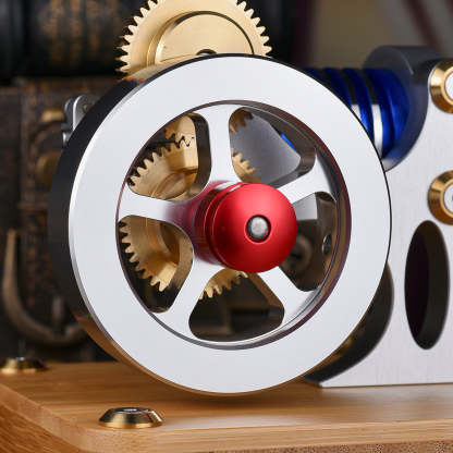 ENJOMOR M20-TZ-01 Rhombic Drive Stirling Engine Model External Combustion Gift