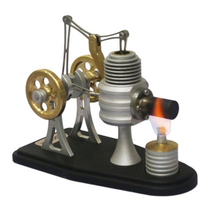ENJOMOR Metal Balance Stirling Engine Model Hot Air External Combustion Science Gift