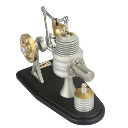 ENJOMOR Metal Balance Stirling Engine Model Hot Air External Combustion Science Gift