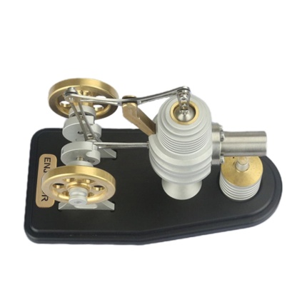 ENJOMOR Metal Balance Stirling Engine Model Hot Air External Combustion Science Gift