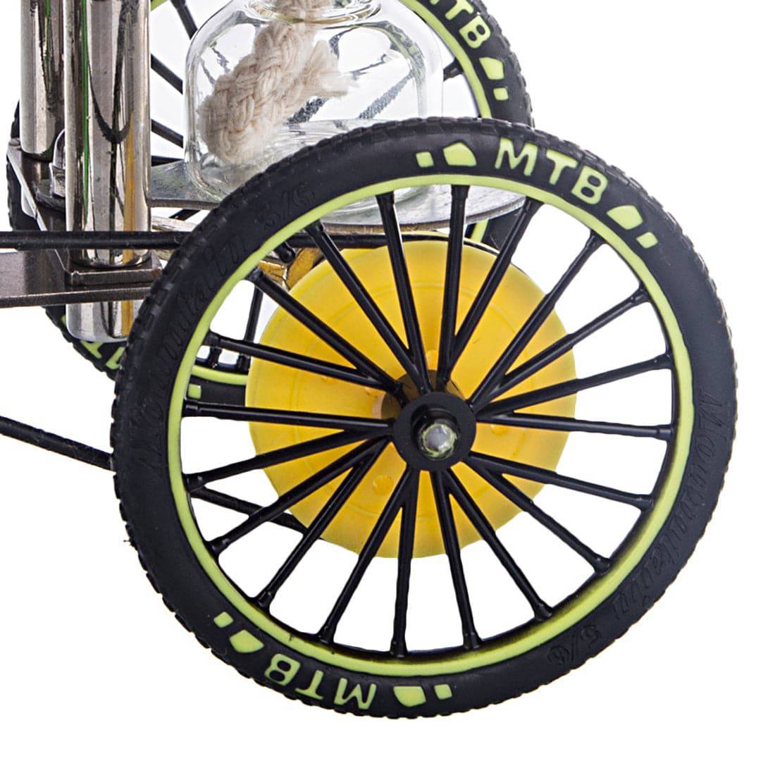 ENJOMOR Stirling Engine Tricycle Model Metal Heat Powered Trike Physics Experiment Toy