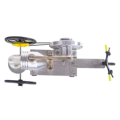 ENJOMOR Stirling Engine Tricycle Model Metal Heat Powered Trike Physics Experiment Toy