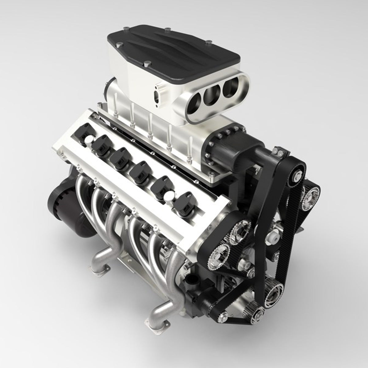 Enjomor GS-V12 72cc DOHC 4 Stroke Water Cooled Gasoline Engine Model 10000rpm