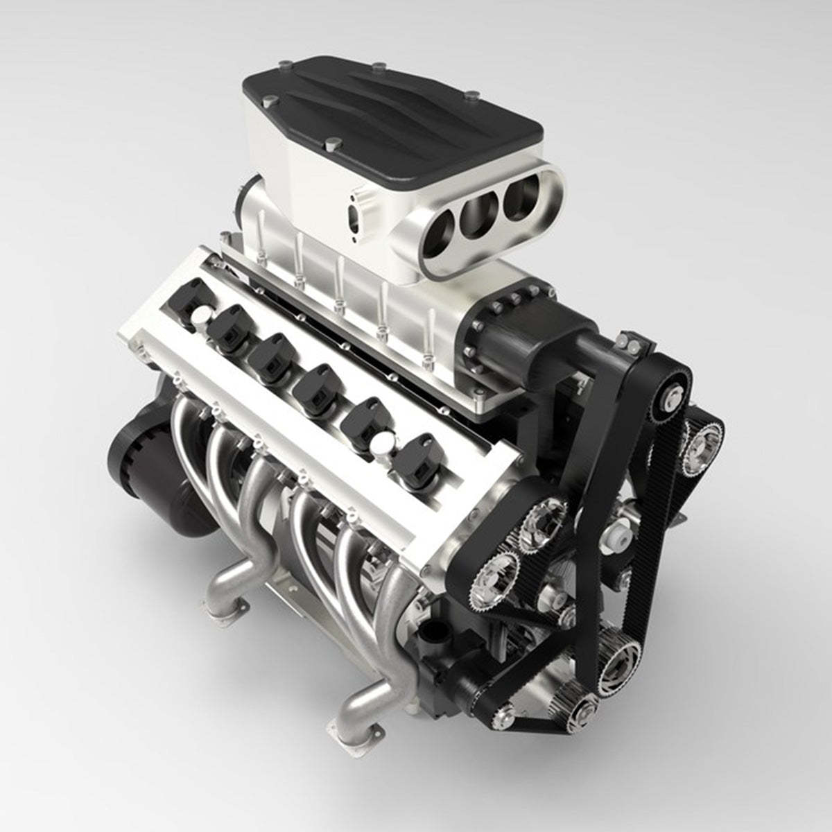 Enjomor GS-V12 72cc DOHC 4 Stroke Water Cooled Gasoline Engine Model 10000rpm