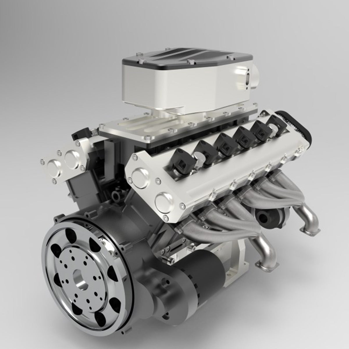 Enjomor GS-V12 72cc DOHC 4 Stroke Water Cooled Gasoline Engine Model 10000rpm