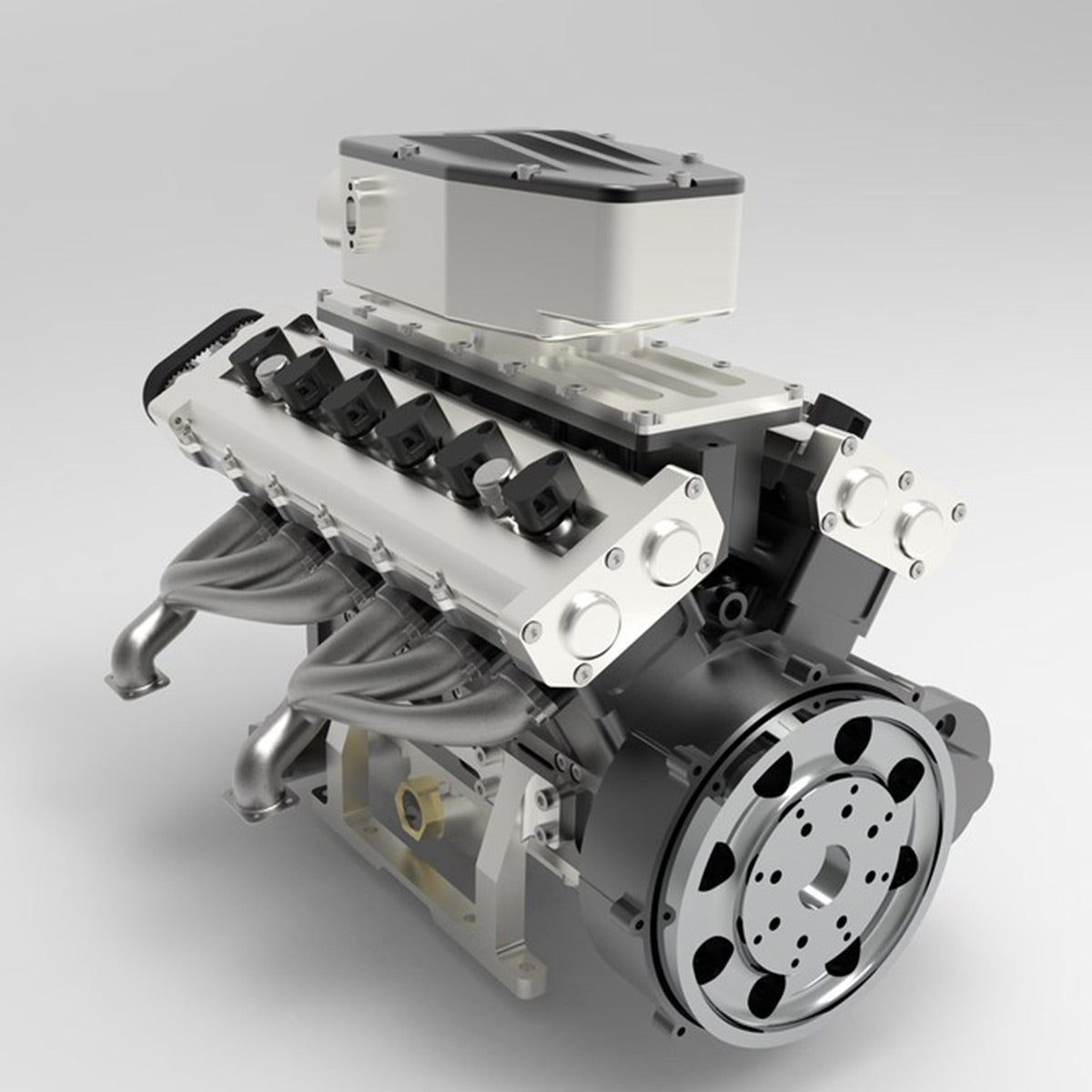 Enjomor GS-V12 72cc DOHC 4 Stroke Water Cooled Gasoline Engine Model 10000rpm