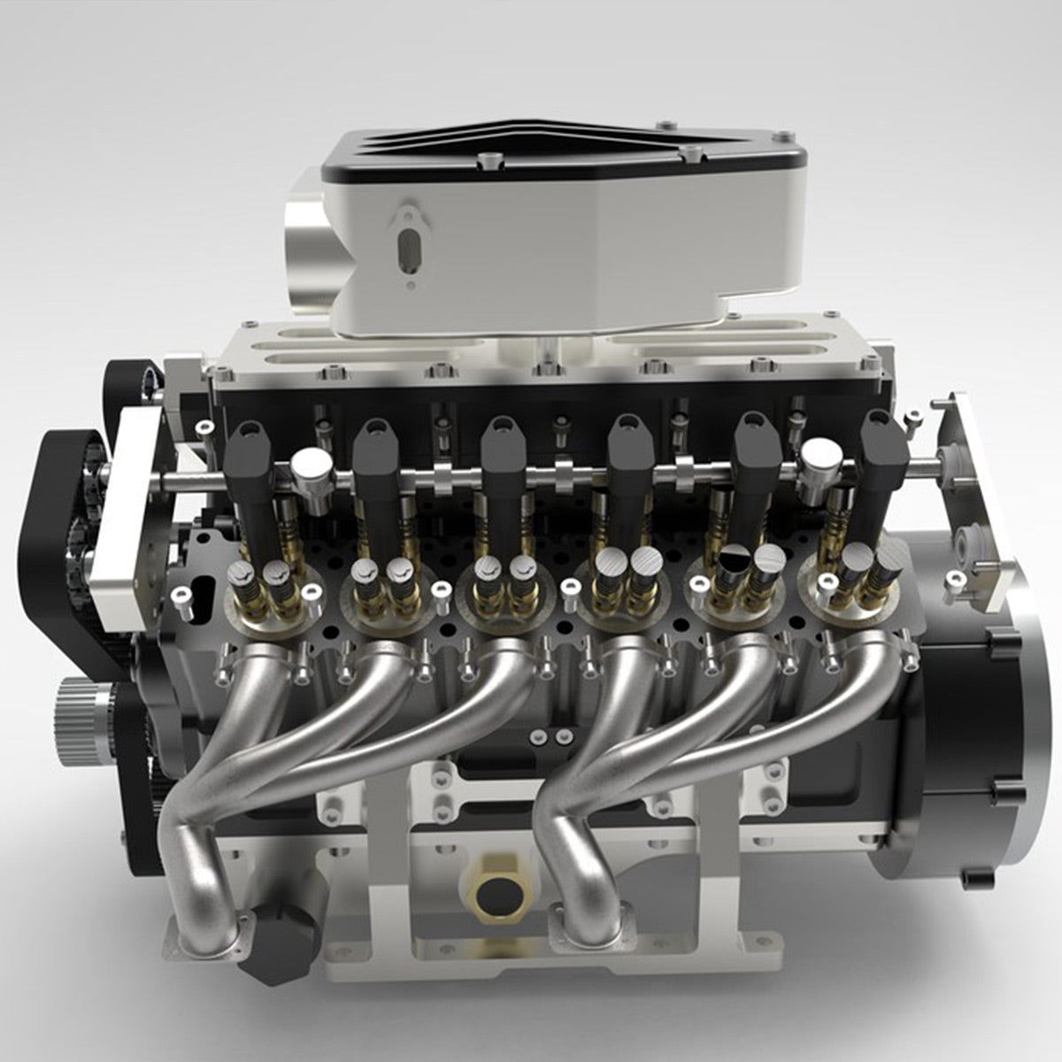 Enjomor GS-V12 72cc DOHC 4 Stroke Water Cooled Gasoline Engine Model 10000rpm