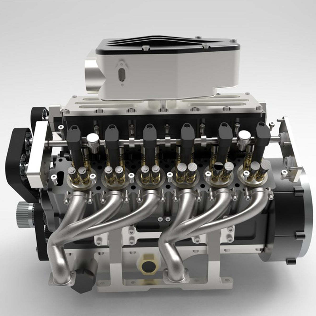 Enjomor GS-V12 72cc DOHC 4 Stroke Water Cooled Gasoline Engine Model 10000rpm