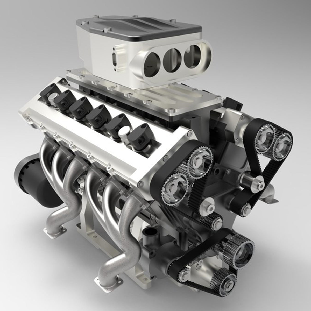 Enjomor GS-V12 72cc DOHC 4 Stroke Water Cooled Gasoline Engine Model 10000rpm