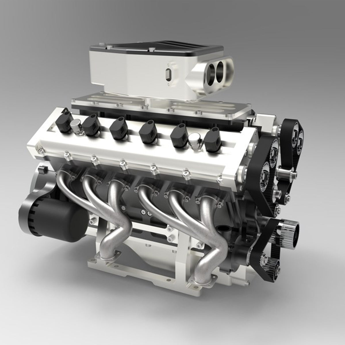 Enjomor GS-V12 72cc DOHC 4 Stroke Water Cooled Gasoline Engine Model 10000rpm