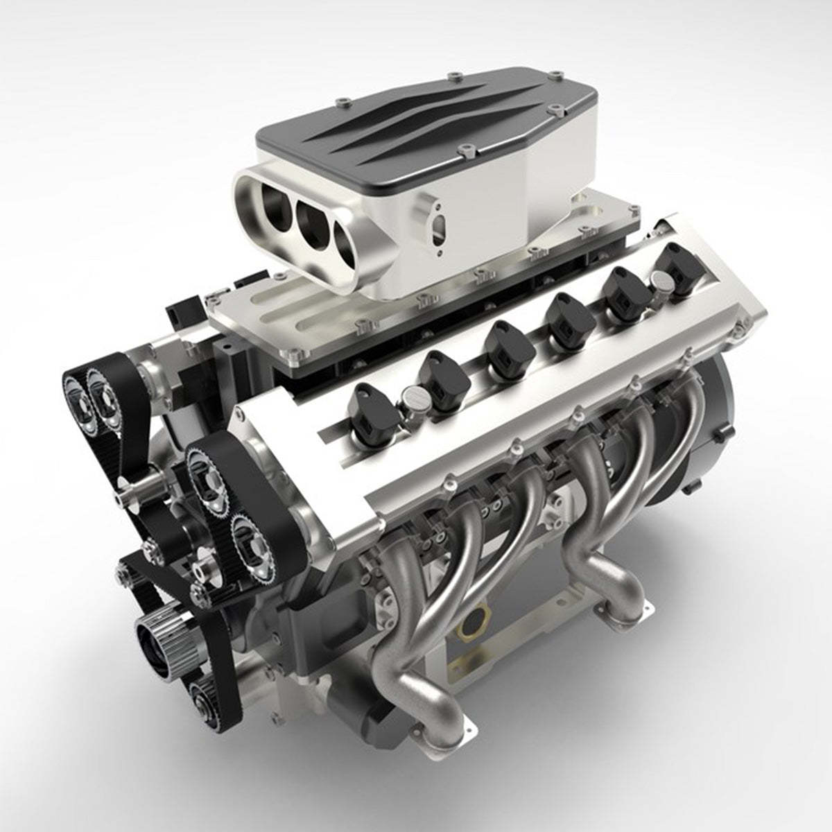 Enjomor GS-V12 72cc DOHC 4 Stroke Water Cooled Gasoline Engine Model 10000rpm