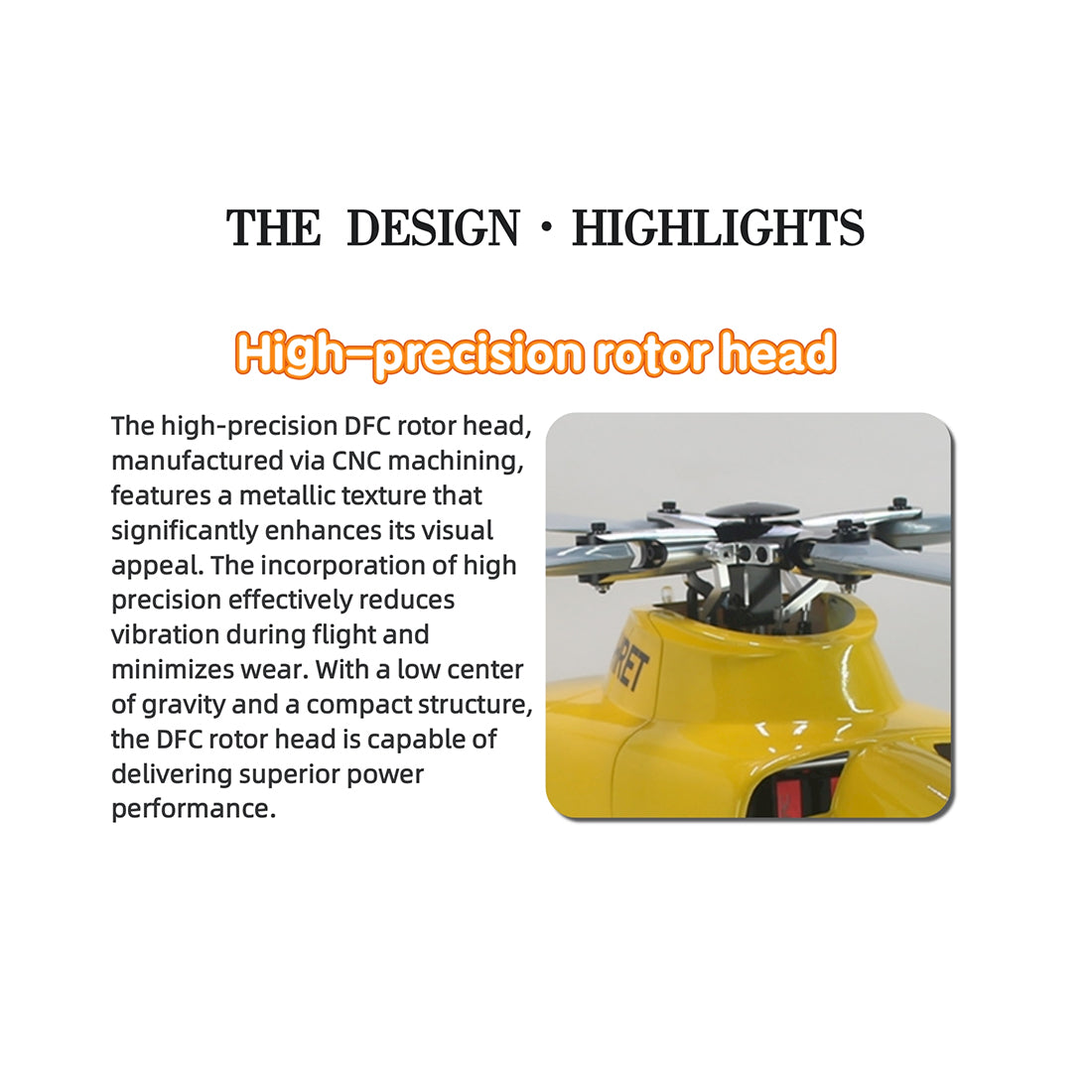 FLISHRC FL500 EC135 500-Class Scale RC Helicopter RTF with GPS & Fenestron Tail