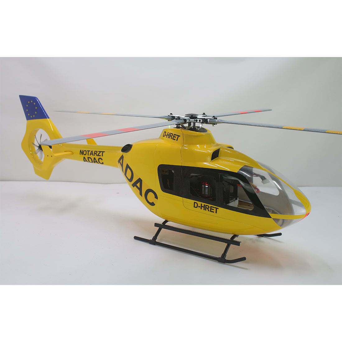 FLISHRC FL500 EC135 500-Class Scale RC Helicopter RTF with GPS & Fenestron Tail