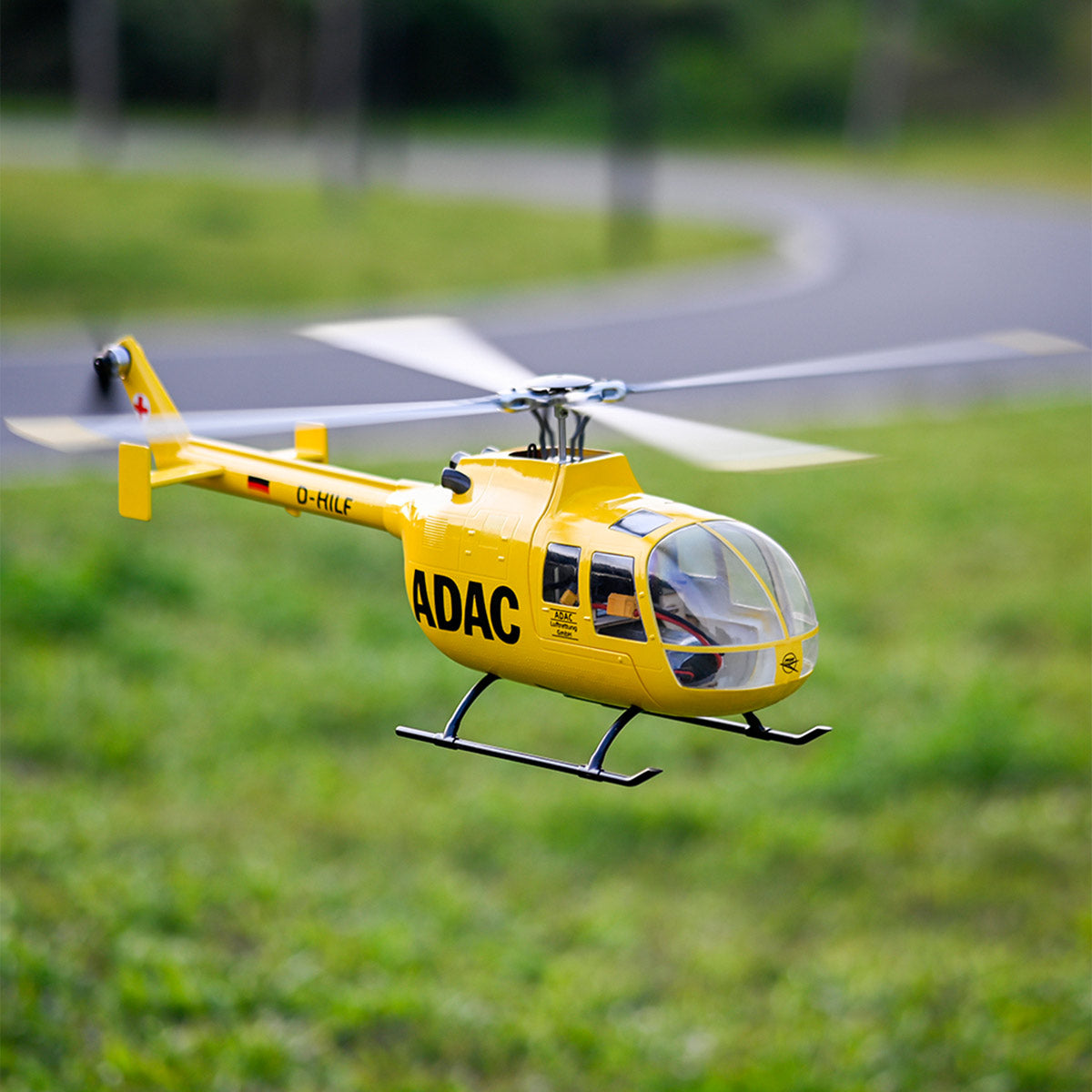 FLYWING BO105 470 Size Scale GPS RC Helicopter RTF H1 Flight Controller Brushless Motor-helloworld7