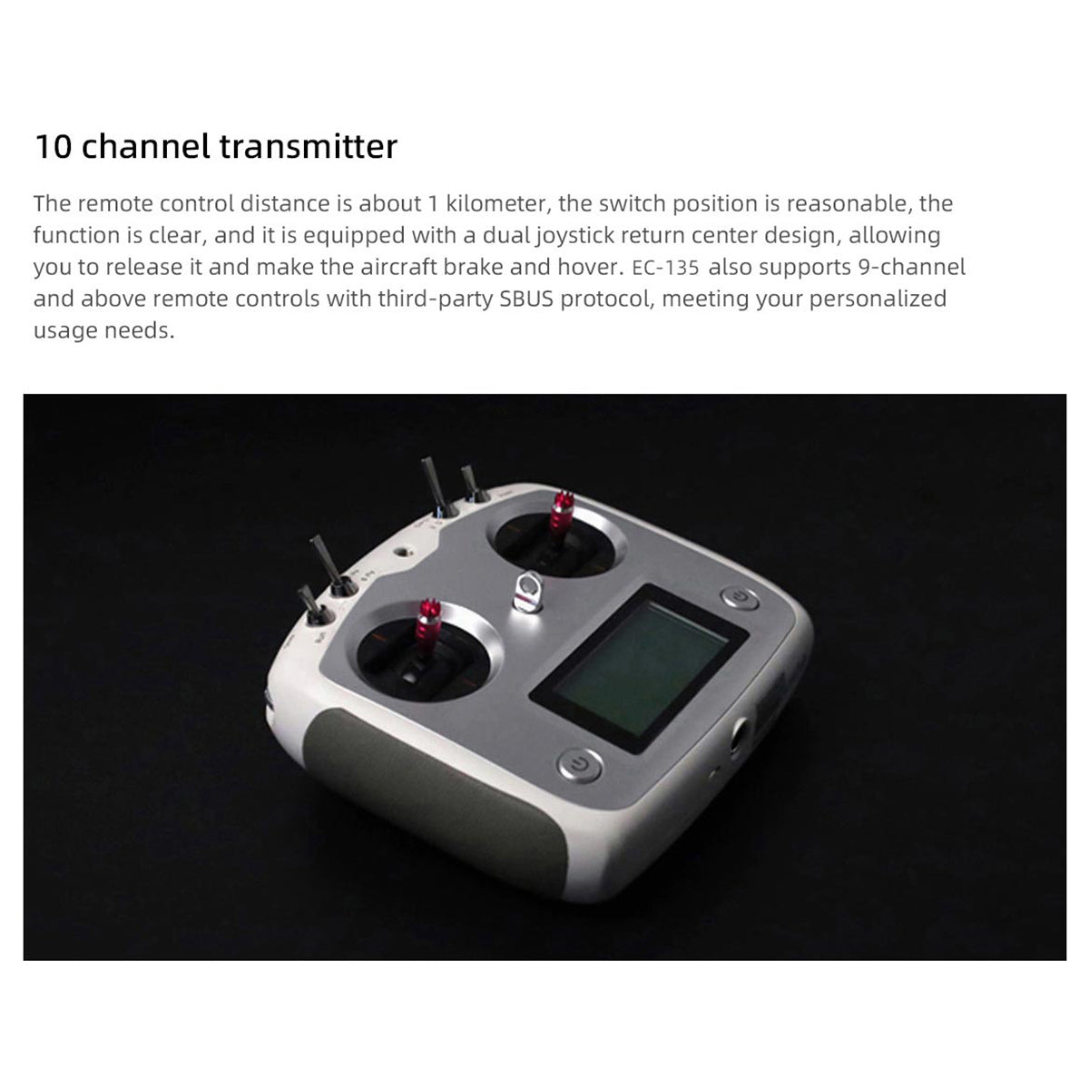 FLYWING EC135 470-Class GPS Scale RC Helicopter RTF with H1 Flight Controller & One-Key Inverted Flight