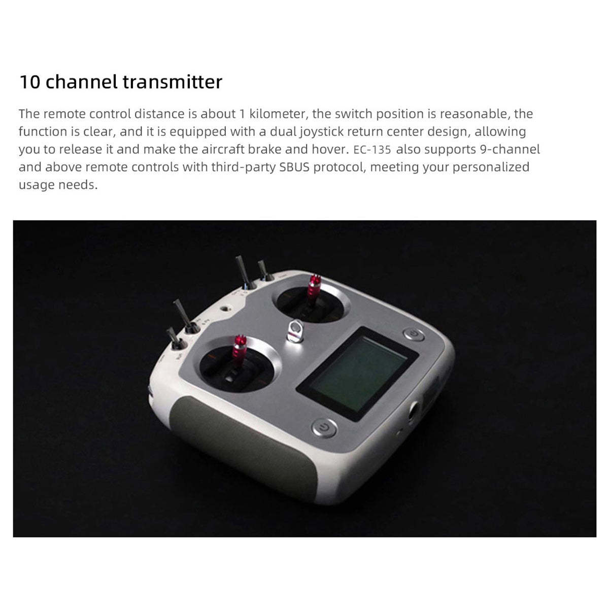 FLYWING EC135 470-Class GPS Scale RC Helicopter RTF with H1 Flight Controller & One-Key Inverted Flight