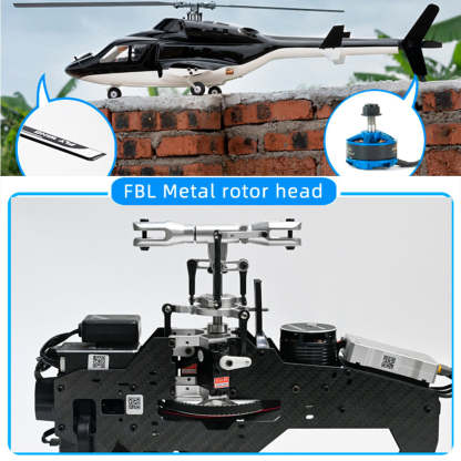 FLYWING FW450L Airwolf 450-Class GPS RC Helicopter RTF with H1 Flight Controller